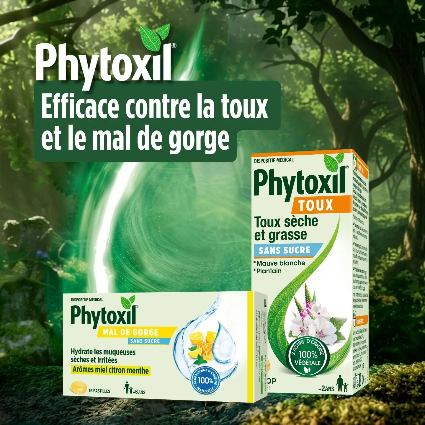 Phytoxil Gamme toux et gorge
