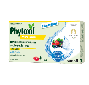 Phytoxil gorge irritée